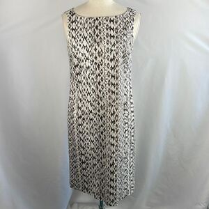 Max Mara Snake Print Sheath Dress